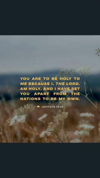 leviticus-chapter-20-verse-26-youtube