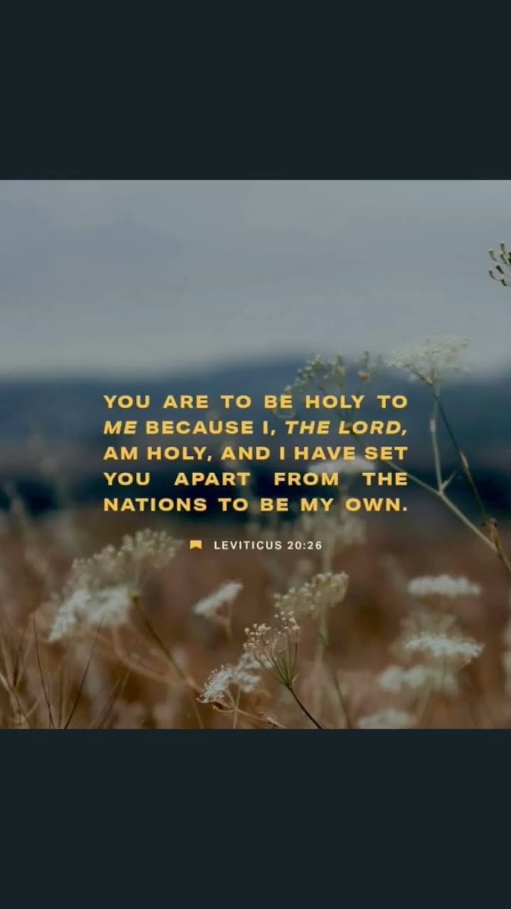 Leviticus Chapter 20 Verse 26 YouTube Leviticus Chapter 20 Verse 26 YouTube