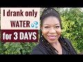 3 days water fast experience | I finally did it 💃| Weight loss update Week 7