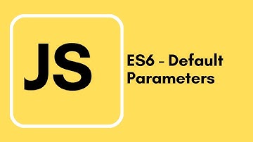 Javascript Tutorial - 31 - ES6 Default Parameters