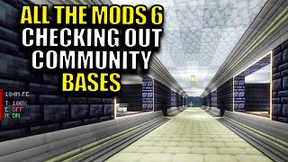 Checking out Server Bases. All The Mods 6 Community Server