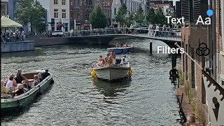 Leiden Netherlands 🇳🇱 | Beautiful Canal Views, Boats & City Life | Travel Owl