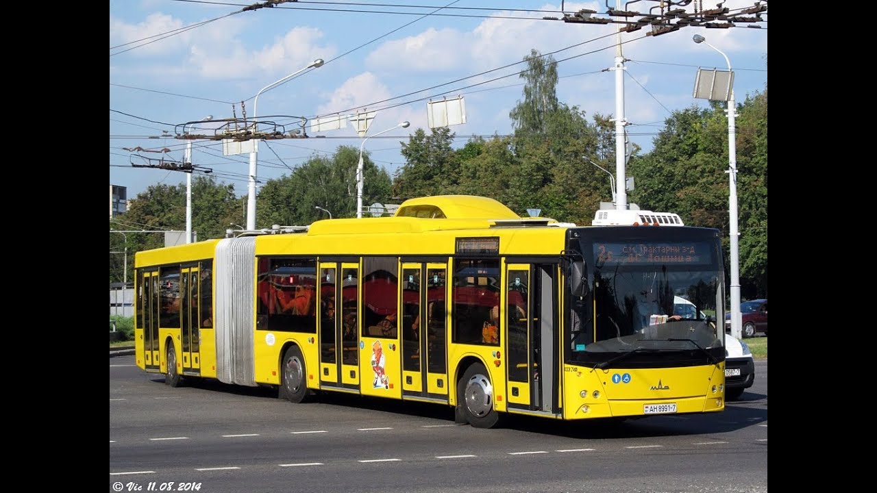 Автобус Минска МАЗ-215 , гос.№ АН 8991-7 (21.06.2017)