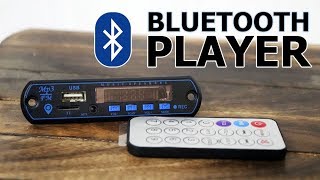 Bluetooth MP3 Stereo Audio Player and Decoder Module Kit Review By ZYME