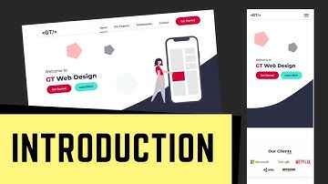 Figma To HTML - One Page Website - Introduction
