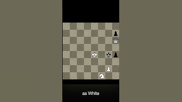 Mate in Two - Daily Chess Puzzle - No. 119 - #chess #puzzle #checkmate #shorts #0_algo_chess