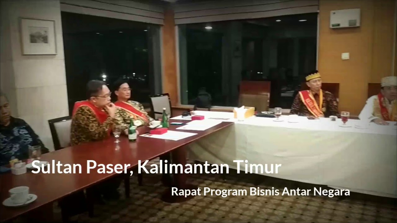 Prof. Dr. Stanley Yap Peng Lok Ditunjuk Sultan Paser, Penasehat Senior