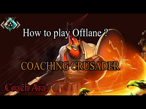 How to play Offlane Mars: Coaching Crusader rank friend