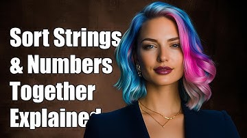 JavaScript Array.sort: Sorting Strings and Numbers Together Explained