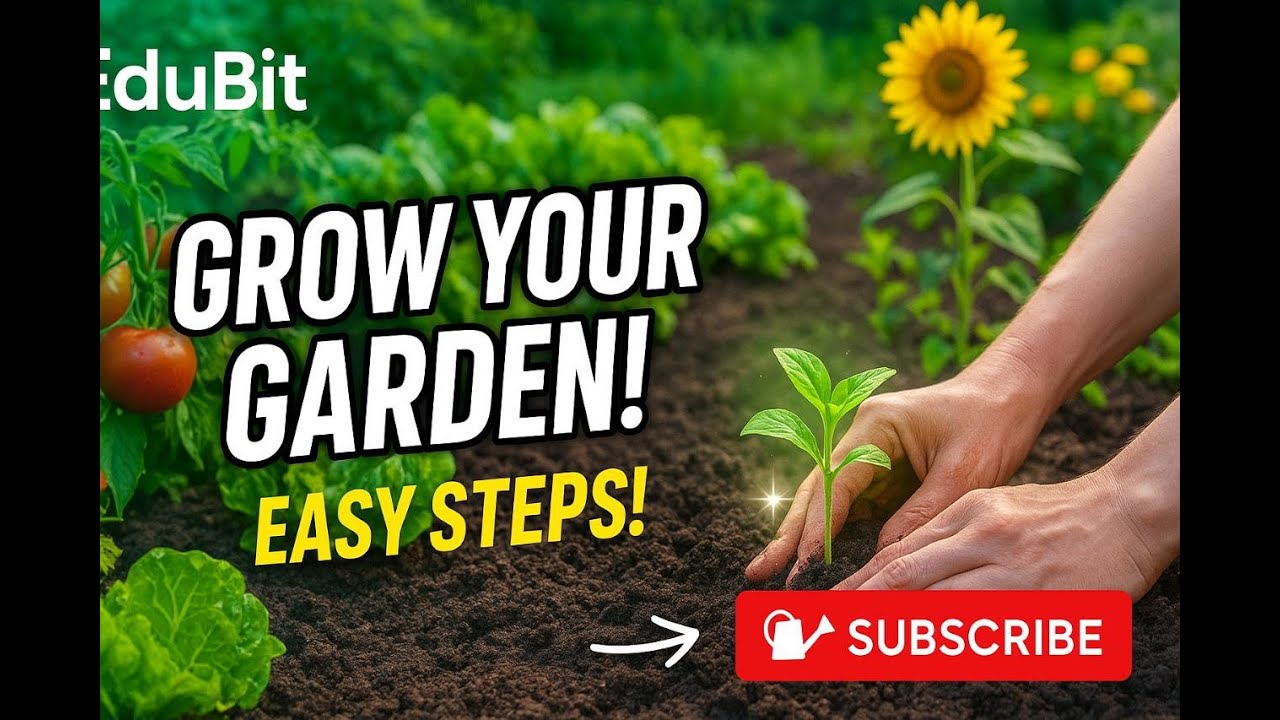 Grow Easy  Start Your Backyard Garden 🌱 