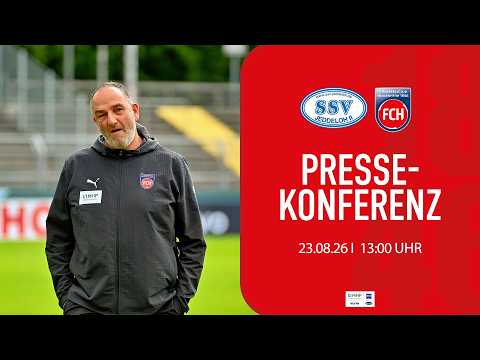 Die Pressekonferenz nach dem Spiel gegen den SSV Jeddeloh II