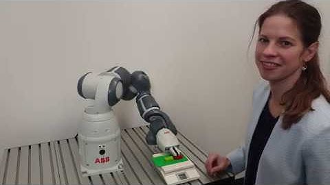 Assembly application with cobot Select the correct arm position. Example case: ABB