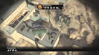 Call Of Duty Ghosts -  Cross Map Throwing Knife Spots ( Overlord )