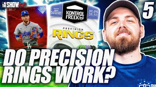 DO PRECISION RINGS WORK IN MLB THE SHOW 24? | NO MONEY SPENT EP 5