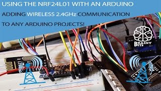 Wireless communication between two Arduino using the NRF24L01 2.4GHz module - Tutorial