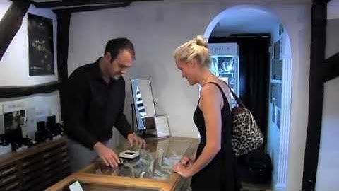 Melting down gold to create a bangle