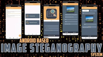 Android Based Image Steganography System | Information Security Projects Ideas