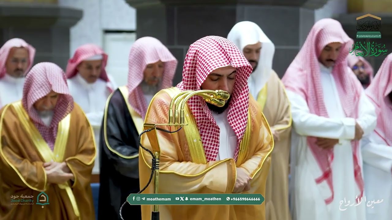 صلاة التراويح للشيخ الوليد الشمسان ليلة 10 رمضان 1447هـ من سورة الأنعام (116-150)