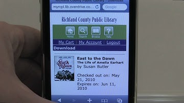 OverDrive for iPhone App