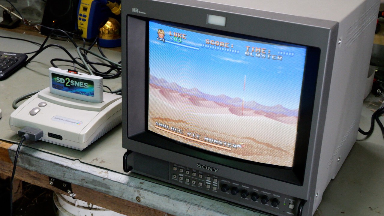 Sony PVM-1454QM Component RGB CRT Monitor - YouTube