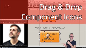 4.14 Drag & Drop Component Icons! - Advanced Development in Grasshopper