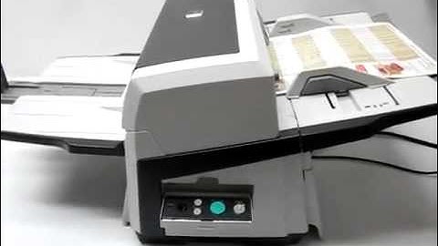Fujitsu Fi-6670 Fi-6670A Departmental Document Scanner Demo ::: ACEperipherals.com