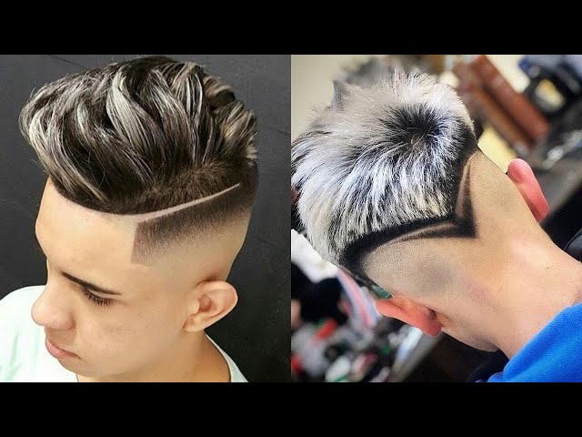 💈✂CORTE DE CABELO DEGRADE COM LISTRA 2020/ CORTES DE CABELO MASCULINO  DEGRADÊ COM LISTRA 2020 