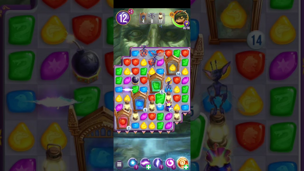 Harry Potter: Puzzles & Spells level 1845 no boosters