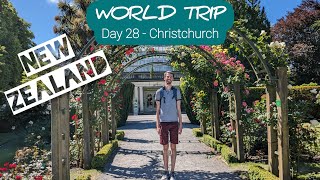 Spend ONE DAY in Christchurch, NZ! 🛫 World Trip Day 28 🌏