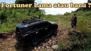 Begini Kemampuan off road fortuner lama dan fortuner baru jika dibandingkan pajero