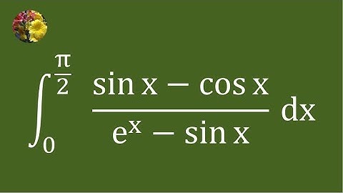 2nd method to evaluate the definite integral using algebraic manipulation (Mis-527A)