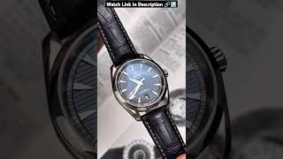Download Lagu Omega Seammaster Aqua Terra Leather Luxury Men's Watch #luxurywatchesformen #elegantwatches #omega MP3
