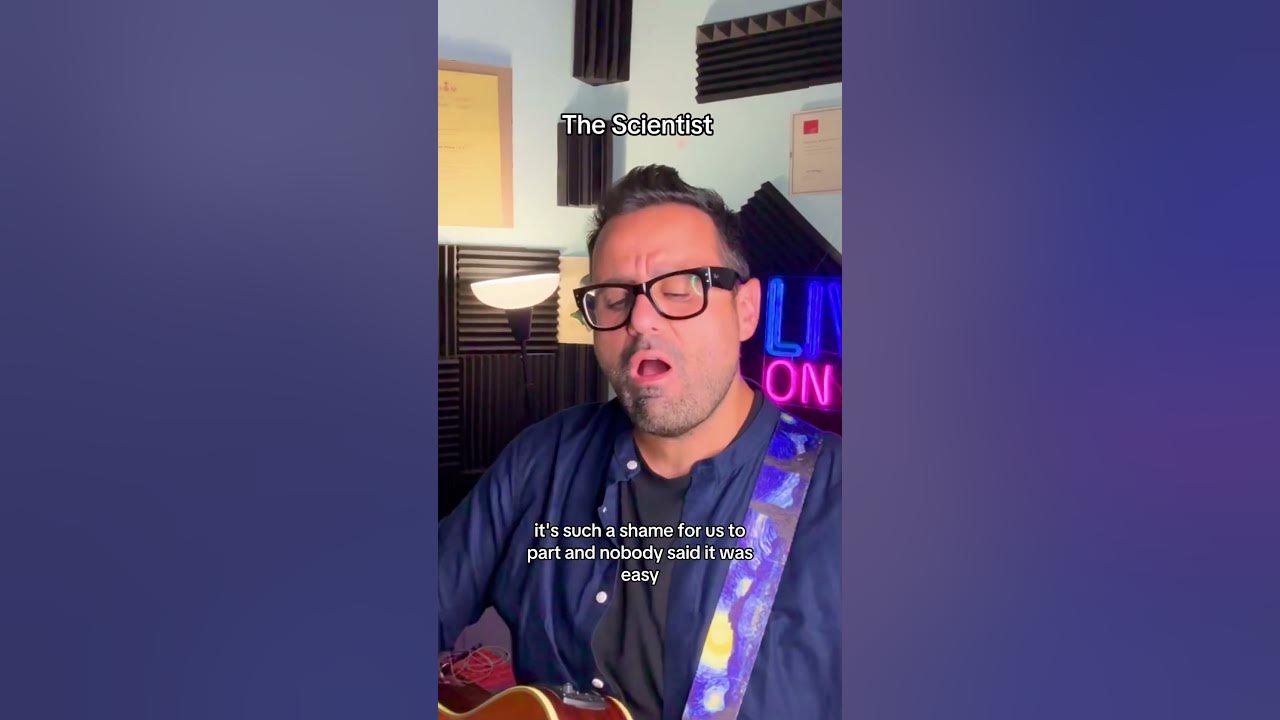 The scientist #coldplay #thescientist #singingcover #guitarcover #singer #fyp