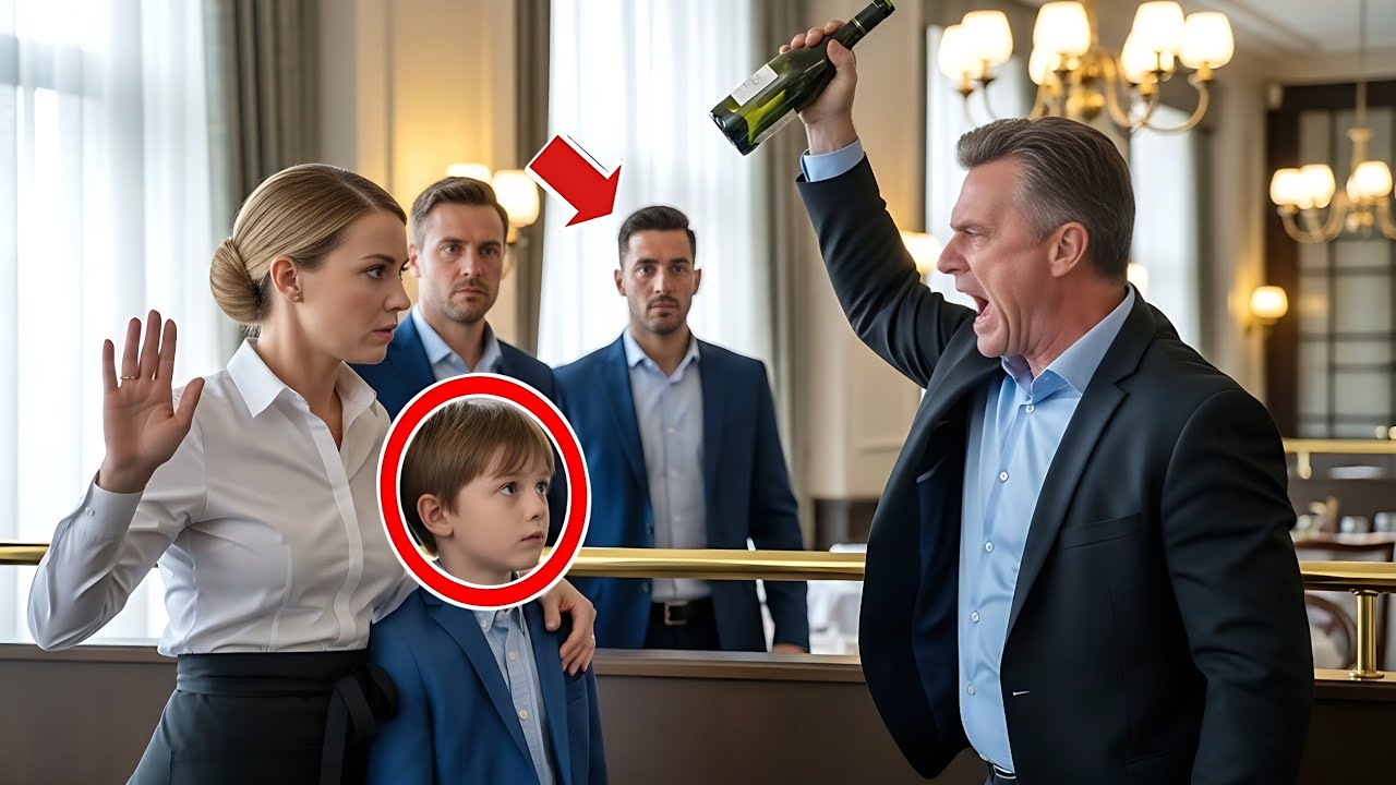 Billionaire Saw Waitress Protect His Son From a Drunk Guest — What Happened Next Shocked Everyone!