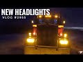 New headlights  my trucking life  vlog 2955