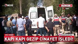 Kapı kapı gezip cinayet işledi!