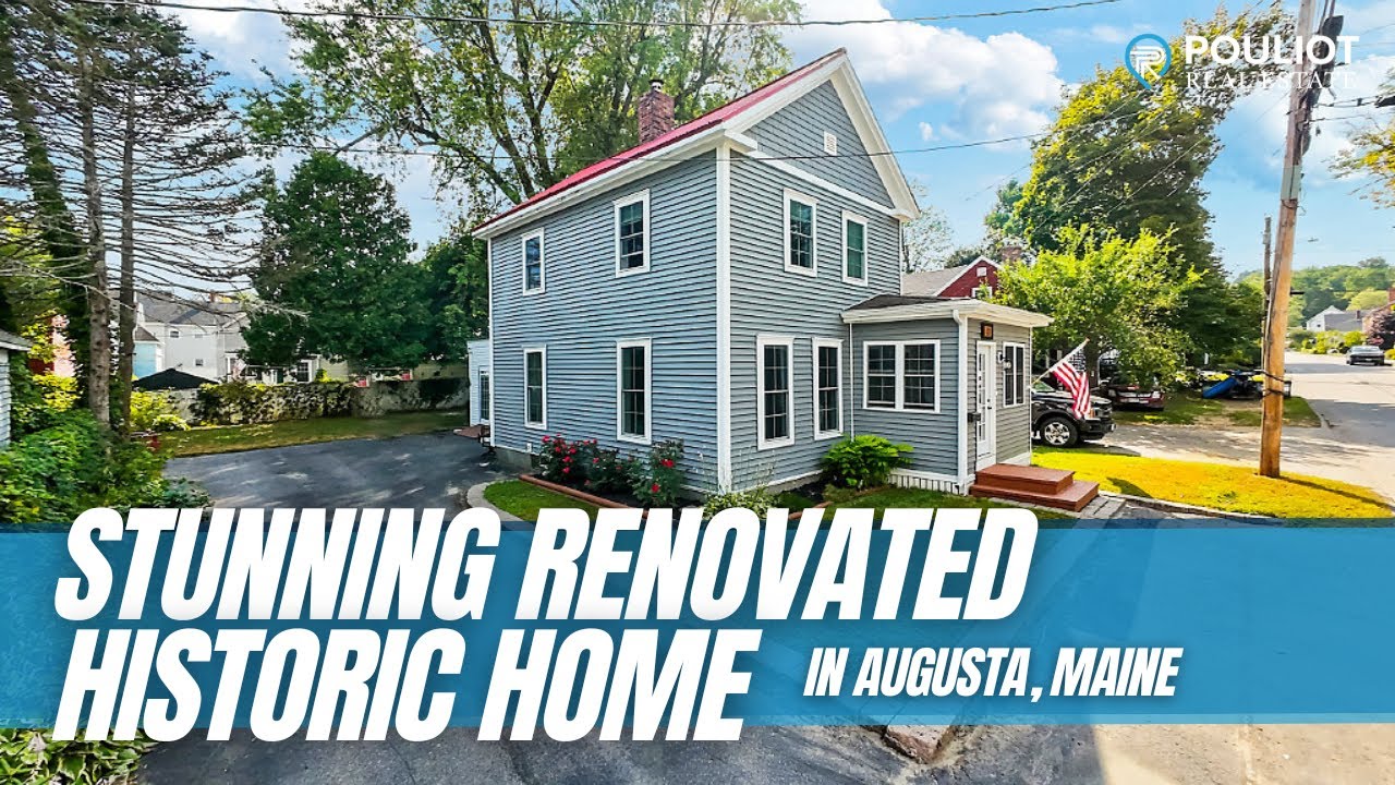 Fully Renovated Home for Sale in Augusta, Maine | Under $300K!