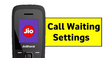 Jio Bharat Phone Me Call Waiting Kaise Kare | Jio Bharat Phone Call Waiting