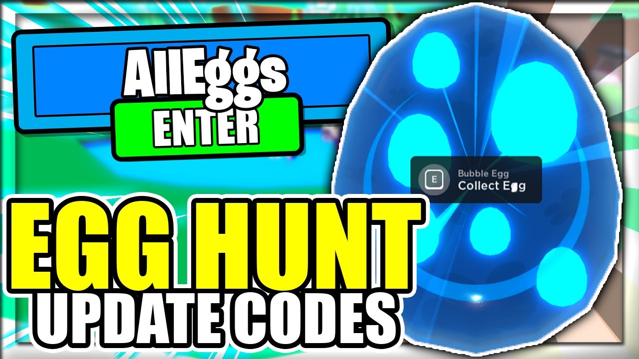 ALL NEW EGG HUNT UPDATE CODES Science Simulator Roblox YouTube