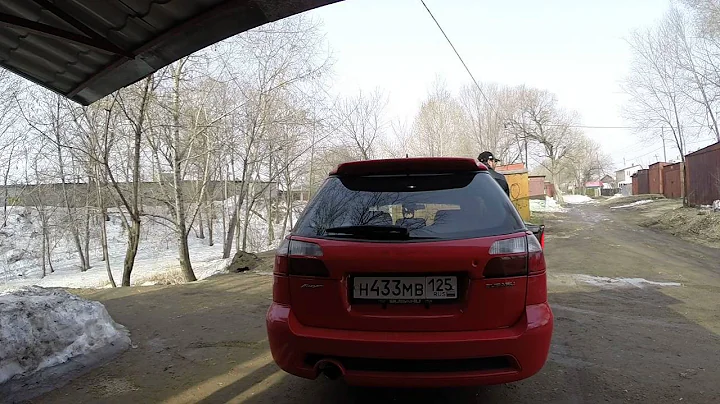 Subaru Legacy Touring Wagon Blitzen 2002 EJ206TT Start up + Rev (Stock Futjisubo Exhaust)