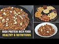 High protein  rich  food healthy  nutritious  delicious  weight loss recipe trending.