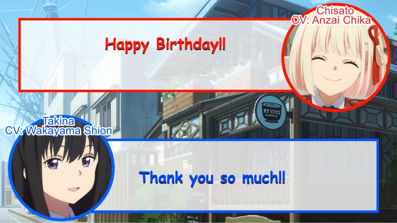 [Eng Subs] Chika's birthday present to Shion