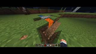 Easy automatic wall builder in minecraft (any version with redstone)
