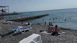 Сочи 2025 🌊 Накупались от души! Море шикарное, как парное молоко! 🌴Не хотелось уезжать! @maryobzor