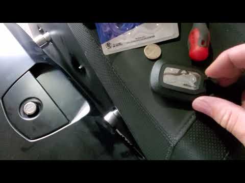 Indian challenger Key FOB battery replacement - YouTube