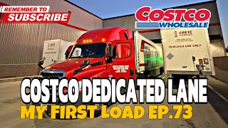 It’s my first day working as a dedicated driver with a Costco account. Ep. 73.