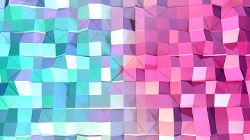 abstract simple blue pink low poly 3d surface as cool backdrop soft geometric low