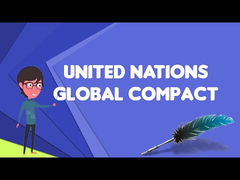 What is United Nations Global Compact?, Explain United Nations Global Compact