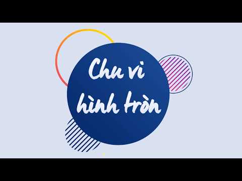 Video Chu vi hình tròn - Toán lớp 5 [ONLINE MATH - OLM.VN] - YouTube