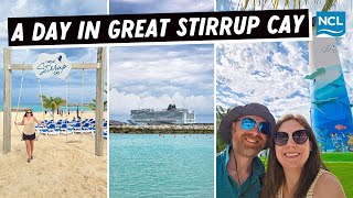 GREAT STIRRUP CAY, BAHAMAS | Norwegian's Private Island & How we spent the day | NCL Cruise